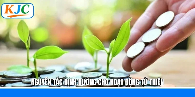 Nguyên tắc định hướng cho hoạt động từ thiện